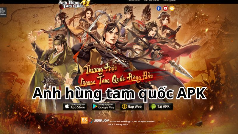 Anh hùng tam quốc APK